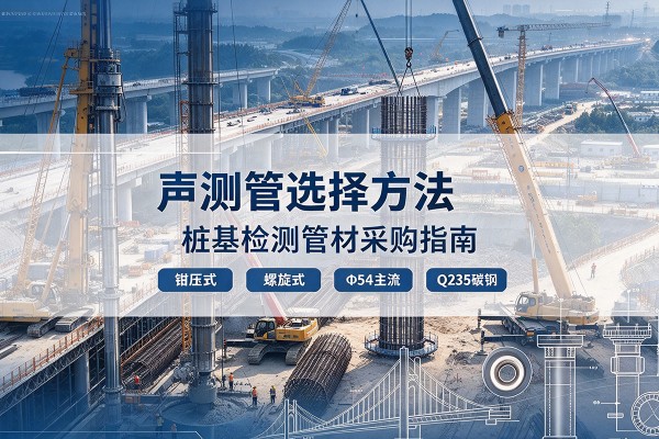 安达声测管选型标准