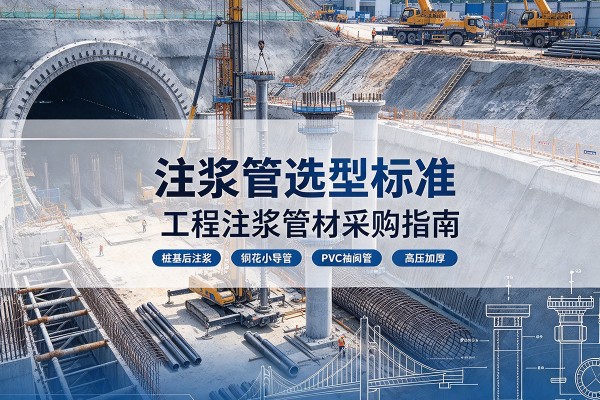安达注浆管选型标准