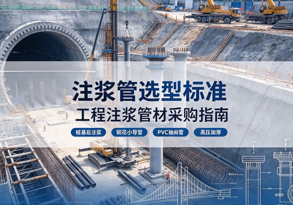 安达注浆管选型标准